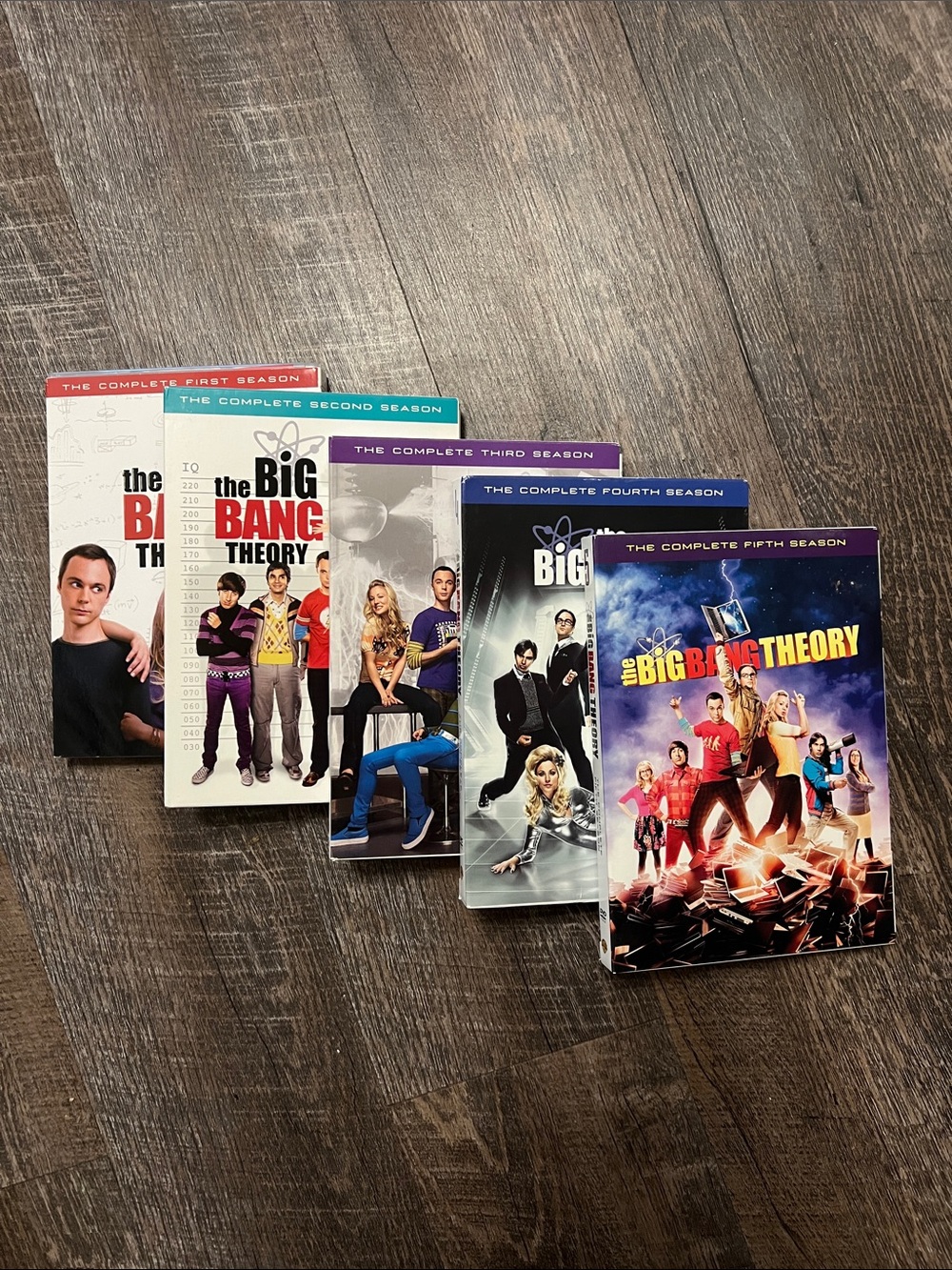 The Big Bang Theory Complete Seasons DVD Box Set - Multi-Color